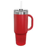 40 oz Tumbler with Handle (10 color options)