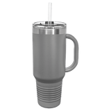 40 oz Tumbler with Handle (10 color options)