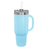 40 oz Tumbler with Handle (10 color options)