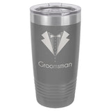 Monogram 20 oz Tumbler (10 color options)