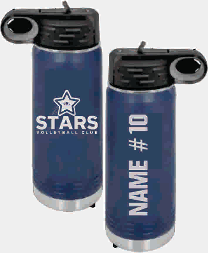 E - 20 ounce Engraved NAVY Water Bottle - Jr VBall 2022 – Marketing Matters