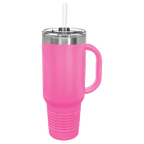40 oz Tumbler with Handle (10 color options)
