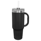 40 oz Tumbler with Handle (10 color options)