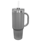 40 oz Tumbler with Handle (10 color options)