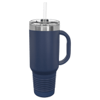 40 oz Tumbler with Handle (10 color options)