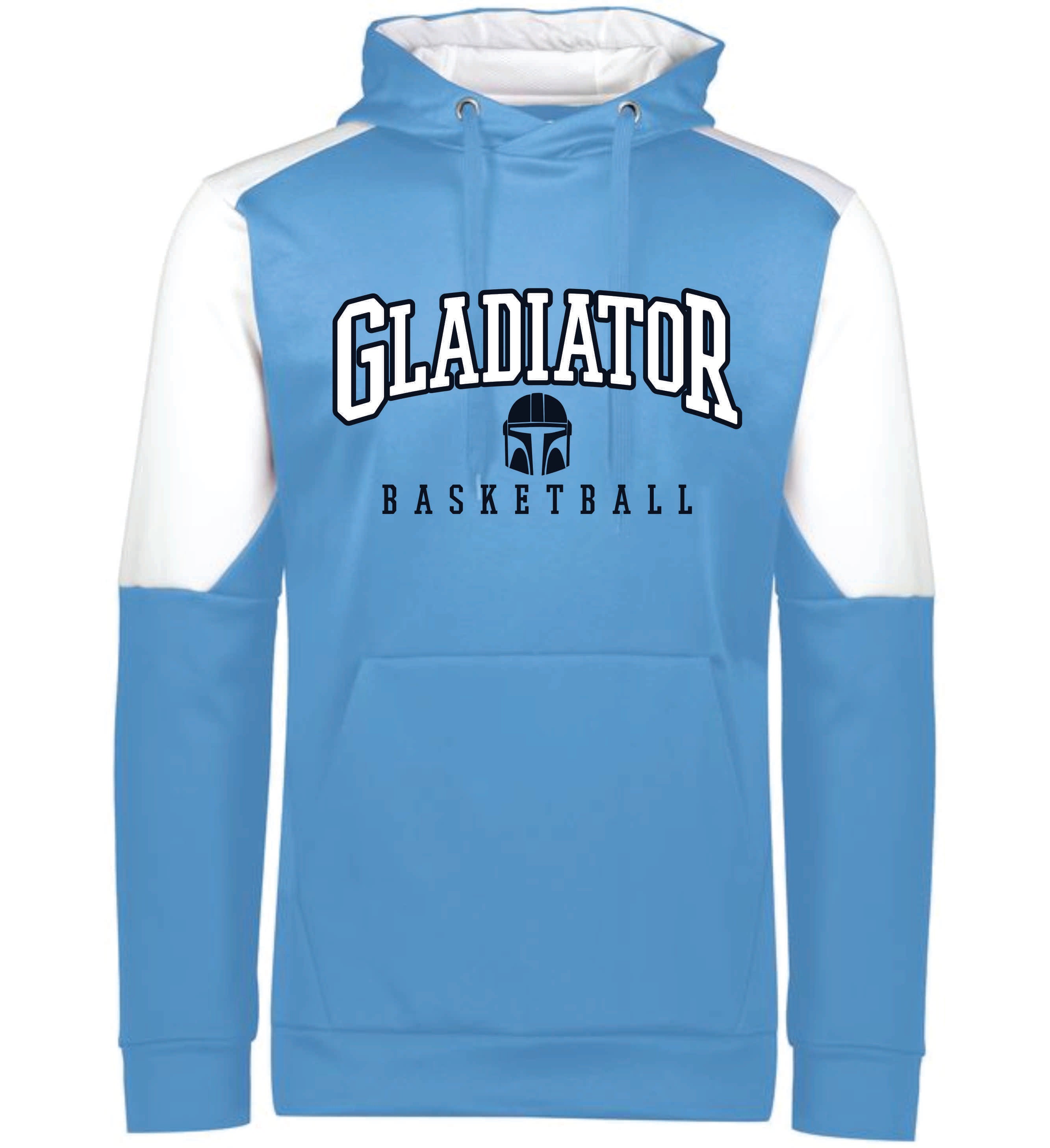 I - Columbia Blue Performance Hoodie - Gladiator 2023