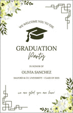 Graduation Welcome Board (6 Designs To Customize)