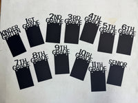 "Through the School Years" Frames