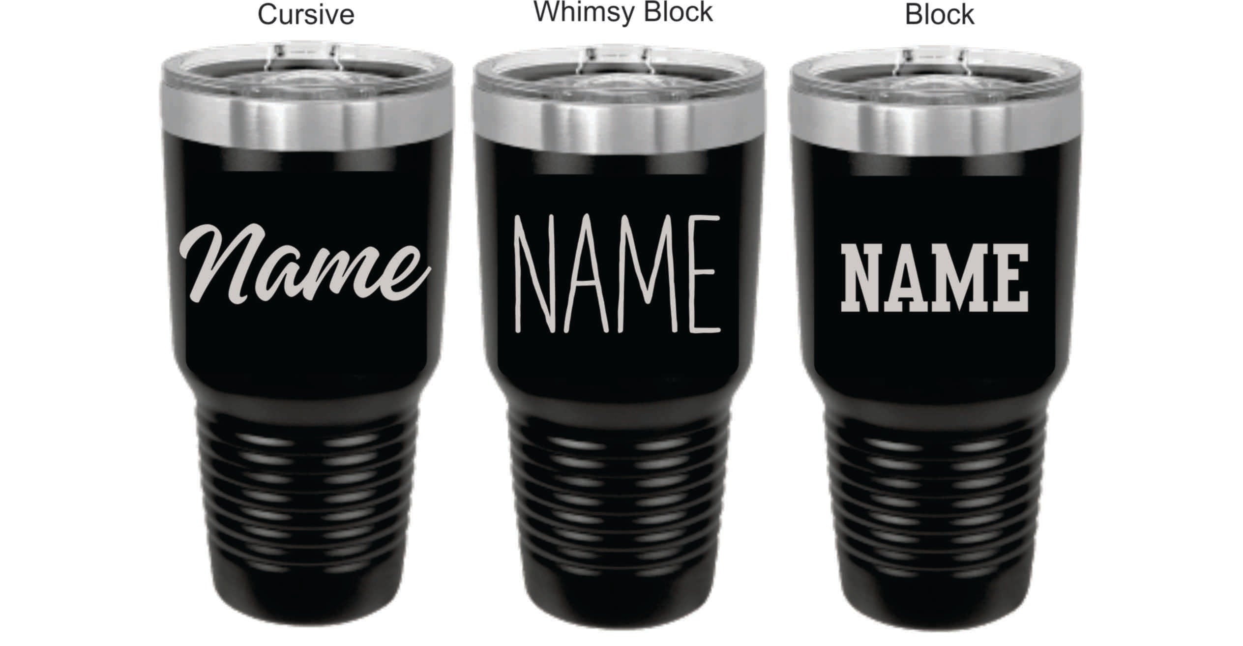 Custom 30 oz Tumbler (7 color options)