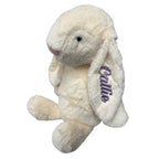 16 inch Customized Soft Cuddle Bunny (3 color options) (FREE SHIPPING)