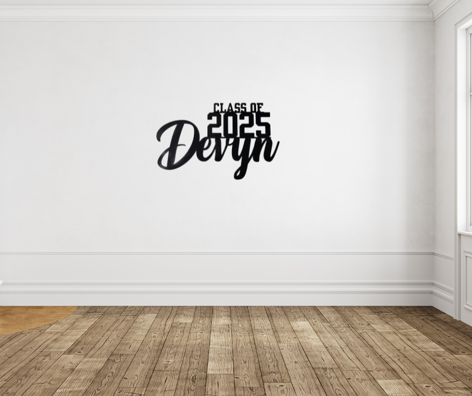 Large Custom Wooden Graduation Sign