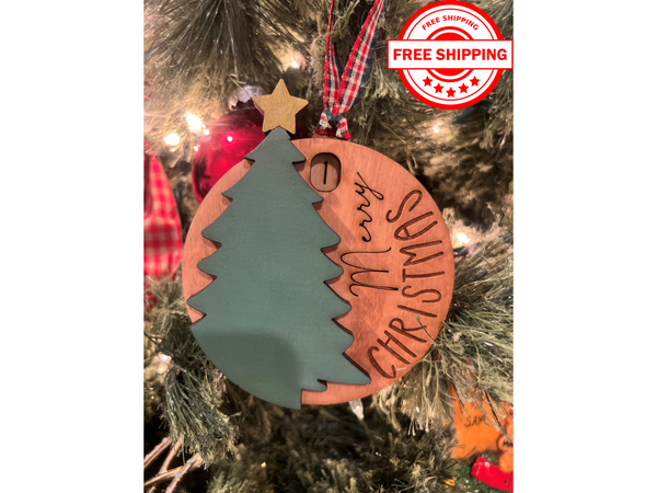 25 Day Countdown to Christmas Ornament