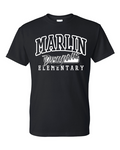 Marline Elementary-  Black T-shirt- ADULY XL ONLY