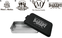 Customized Cake Pan and Lid (4 designs to choose from)