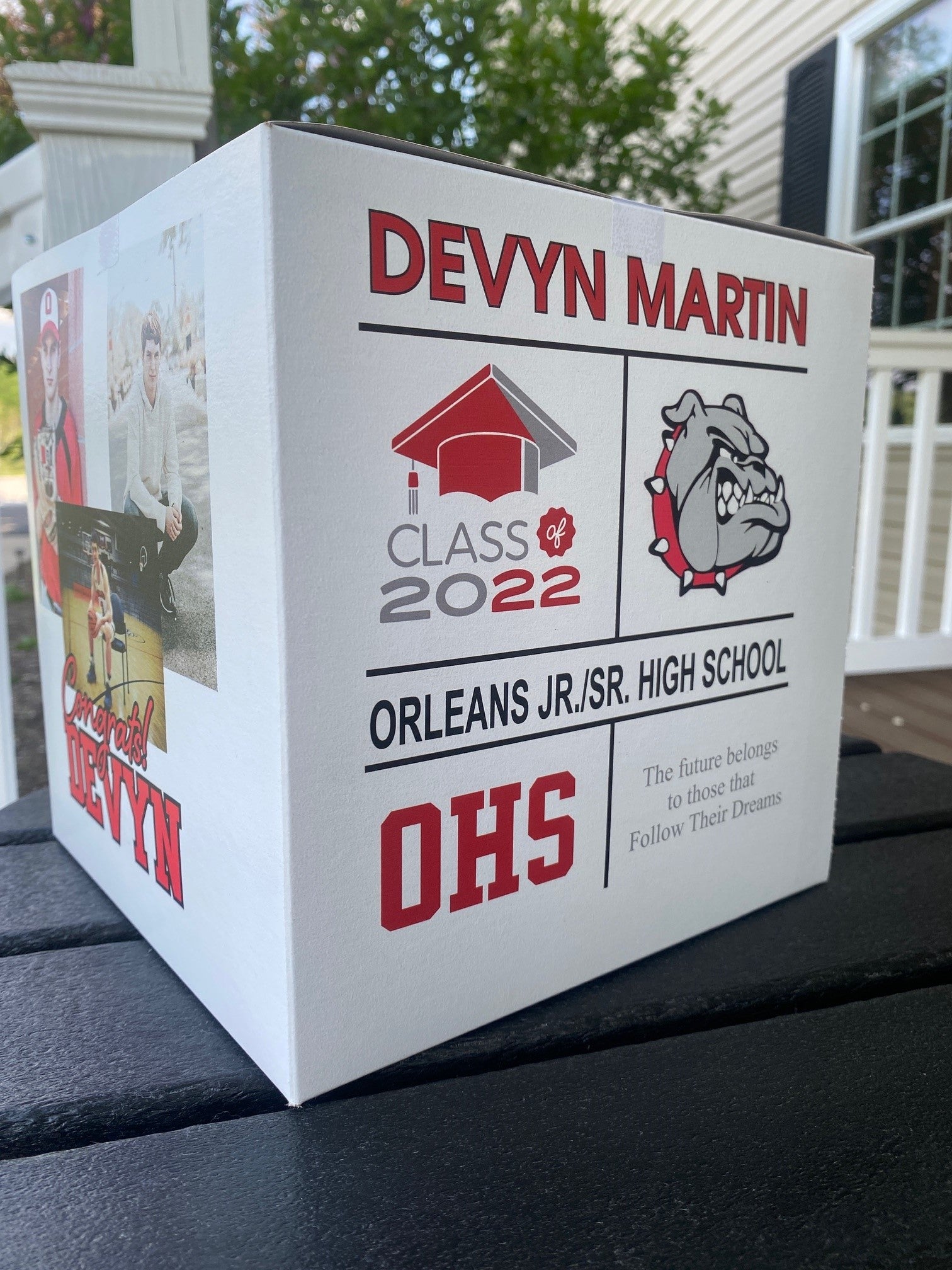 Custom Graduation Box
