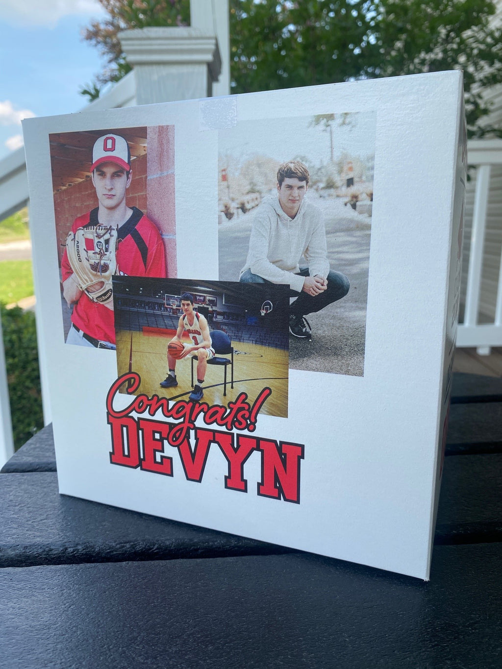 Custom Graduation Box