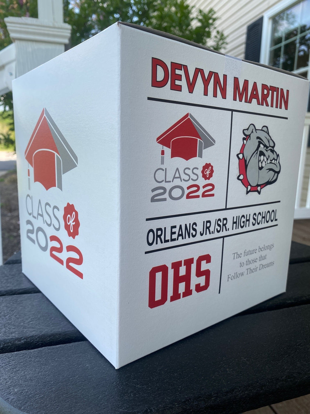 Custom Graduation Box