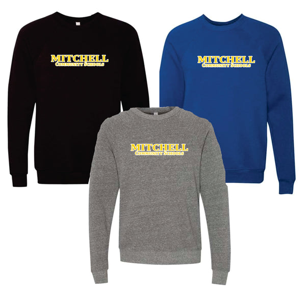 18 - Soft Style Crewneck Sweatshirt (3 color choices) - MCS Staff Apparel