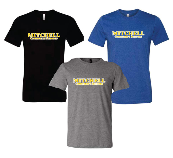 17 - Soft Style T-shirt (3 color choices) - MCS Staff Apparel