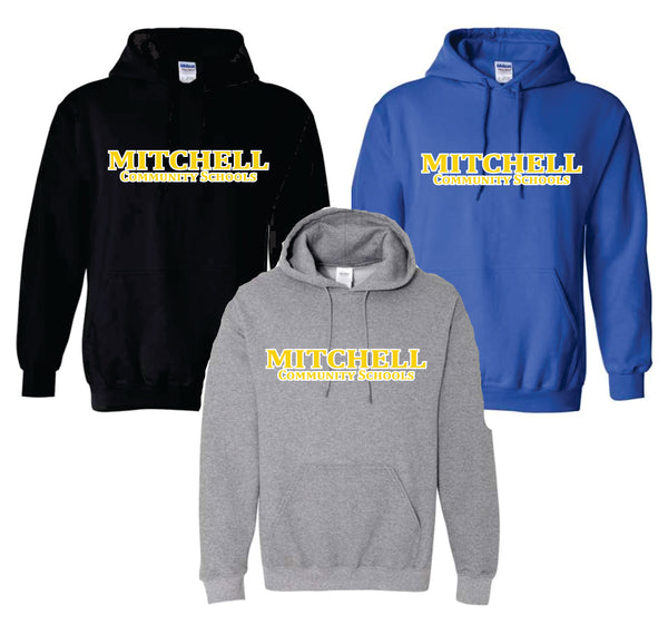 19 - Hooded Sweatshirts (3 color choices) - MCS Staff Apparel