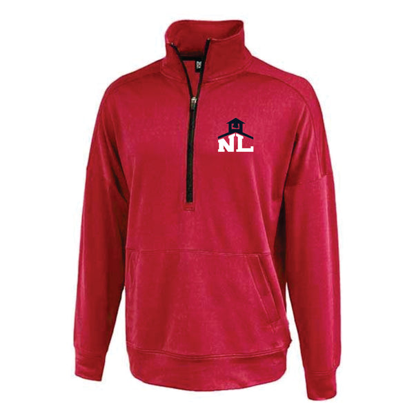 12 - Pennant 1/4 zip with pocket (no hood) - NLCS Staff Store