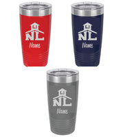 15 - 20 ounce stainless steel tumbler (3 colors to choose from) - NLCS Staff Store
