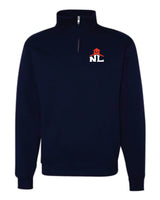 17 - Navy Cadet Collar Fleece Sweatshirt - NLCS Staff Store