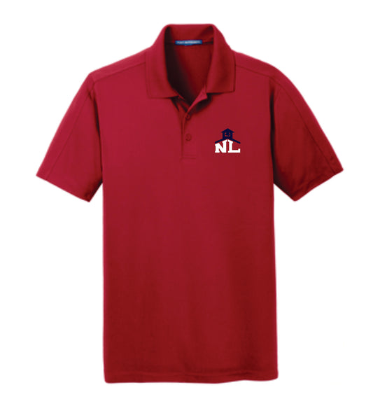 4 - PORT AUTHORITY RICH RED POLO - NLCS Staff Store
