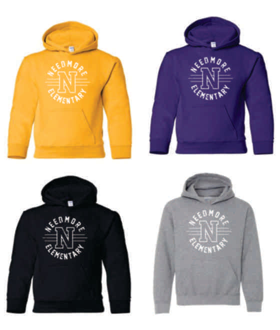 Vintage Needmore  GOLD HOODIE  2X ONLY