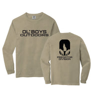 R- Sandstone Comfort Color Long Sleeve Tee (ADULT SIZES ONLY) - Ol Boys 2022