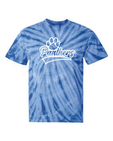 Royal Blue Tie Dye T-shirt -  AL ONLY