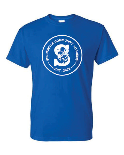 D - Royal Blue T-shirt - SCA 2022