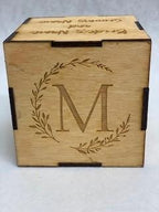 Wedding Day Wood Block