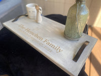 Large Wooden Serving Tray